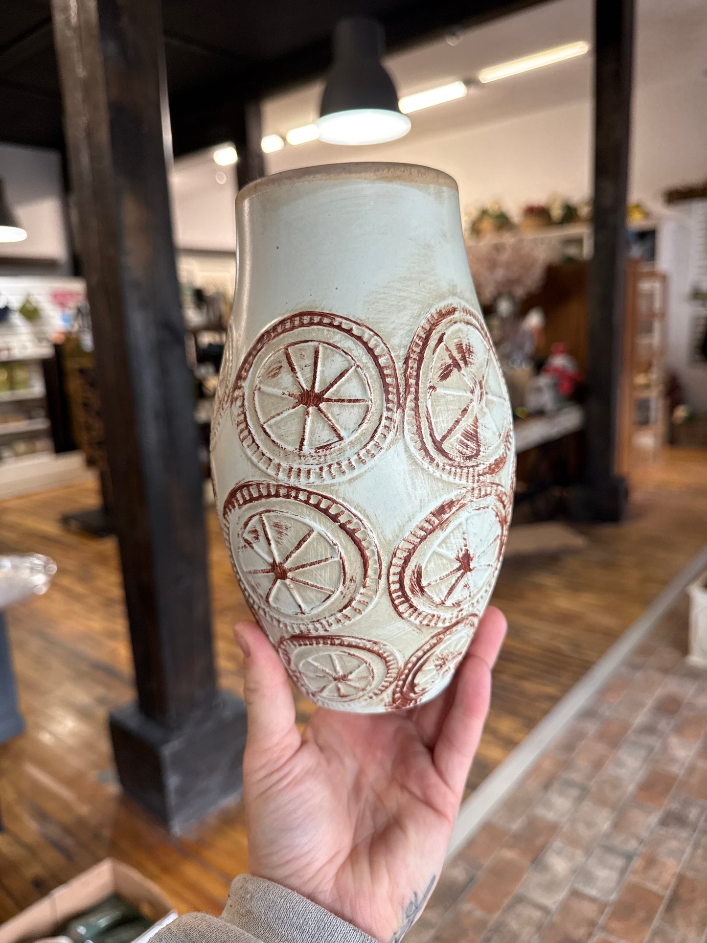 Citrus slice vase
