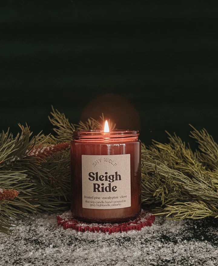 Sleigh Ride - Shy Wolf Candle